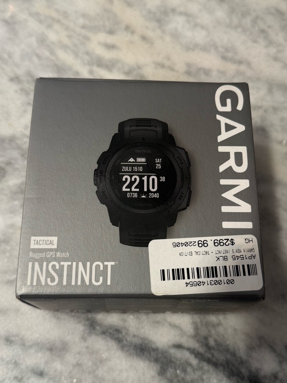 Garmin Instinct Tactical GPS Watch - Black